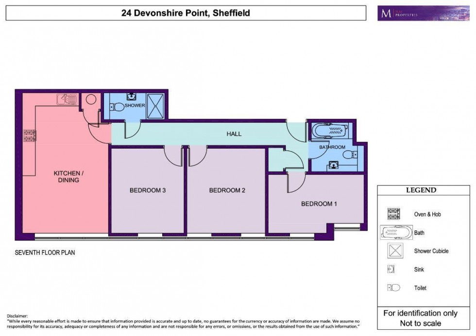 Floorplan for Apt 24 Devonshire Point
