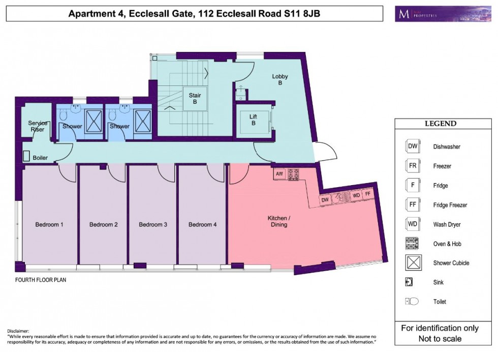 Floorplan for Ecclesall Road
