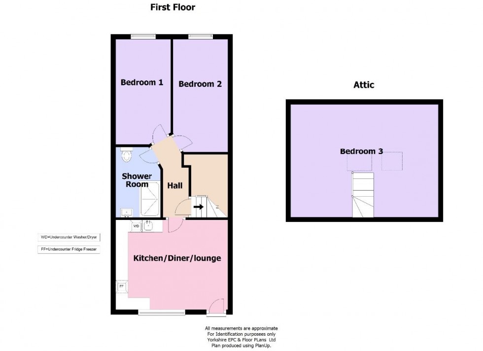 Floorplan for 351a Glossop Road