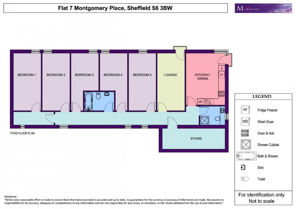Floorplan for 7 Montgomery Place, 33 Montgomery Terrace Road
