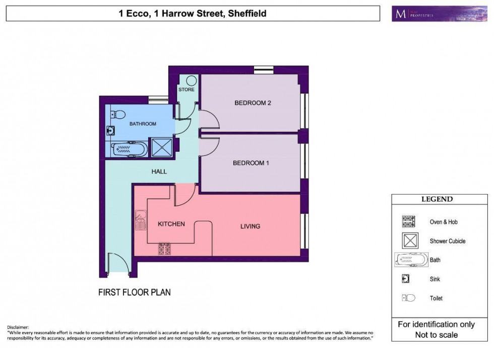 Floorplan for 1 Ecco