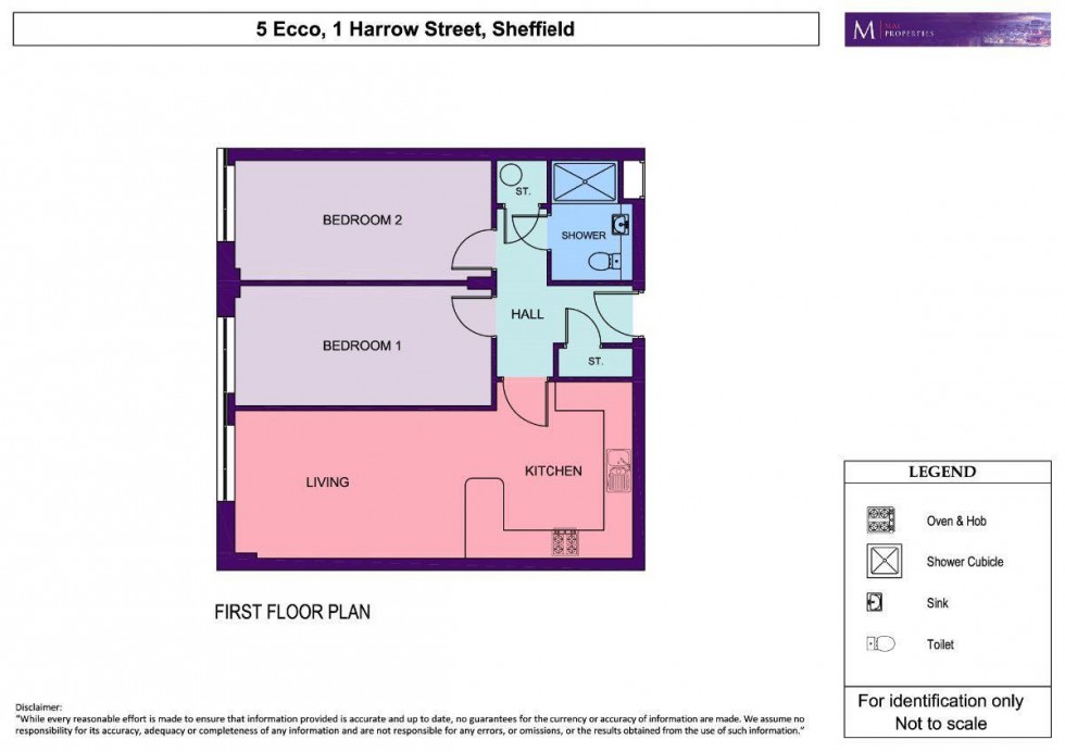 Floorplan for 5 Ecco