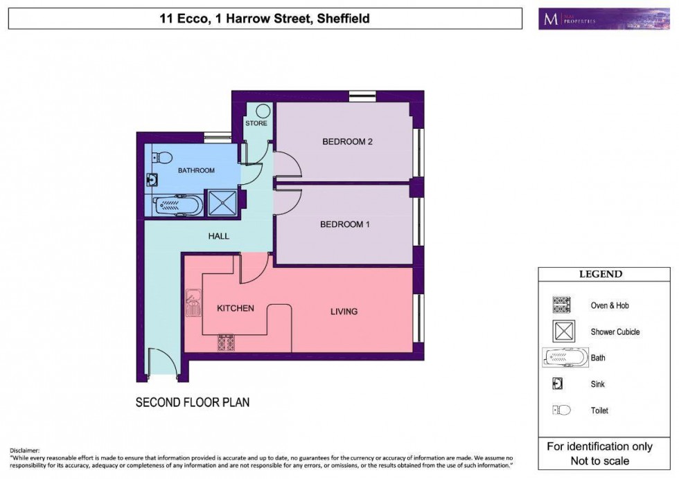 Floorplan for 11 Ecco