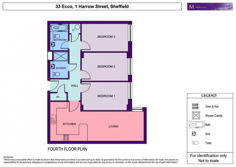 Floorplan for 33 Ecco