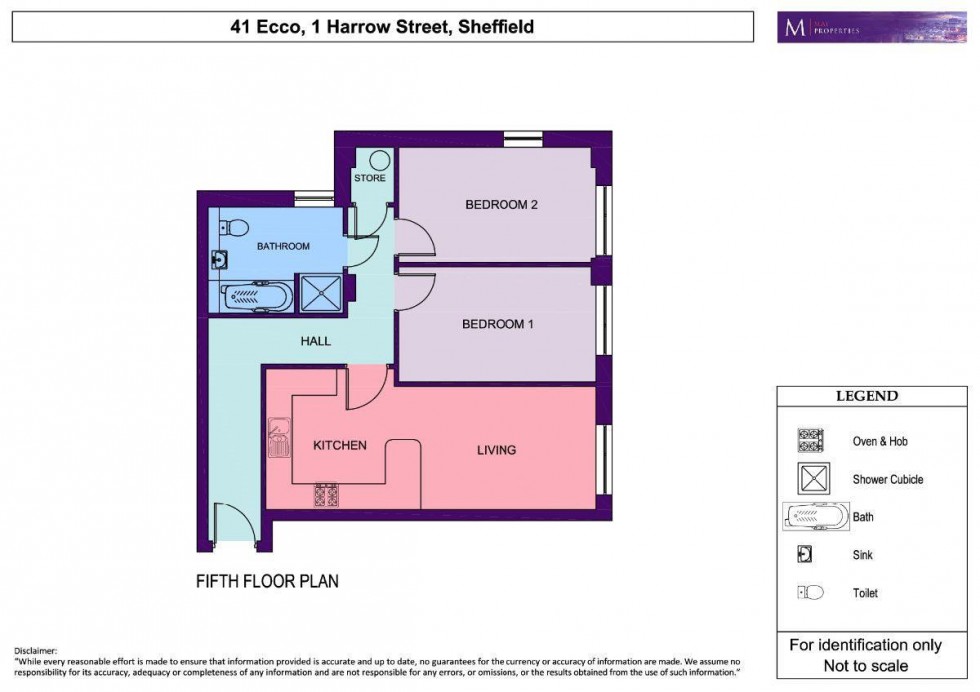 Floorplan for 41 Ecco