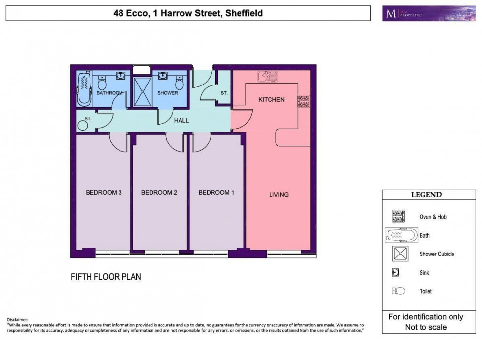 Floorplan for 48 Ecco