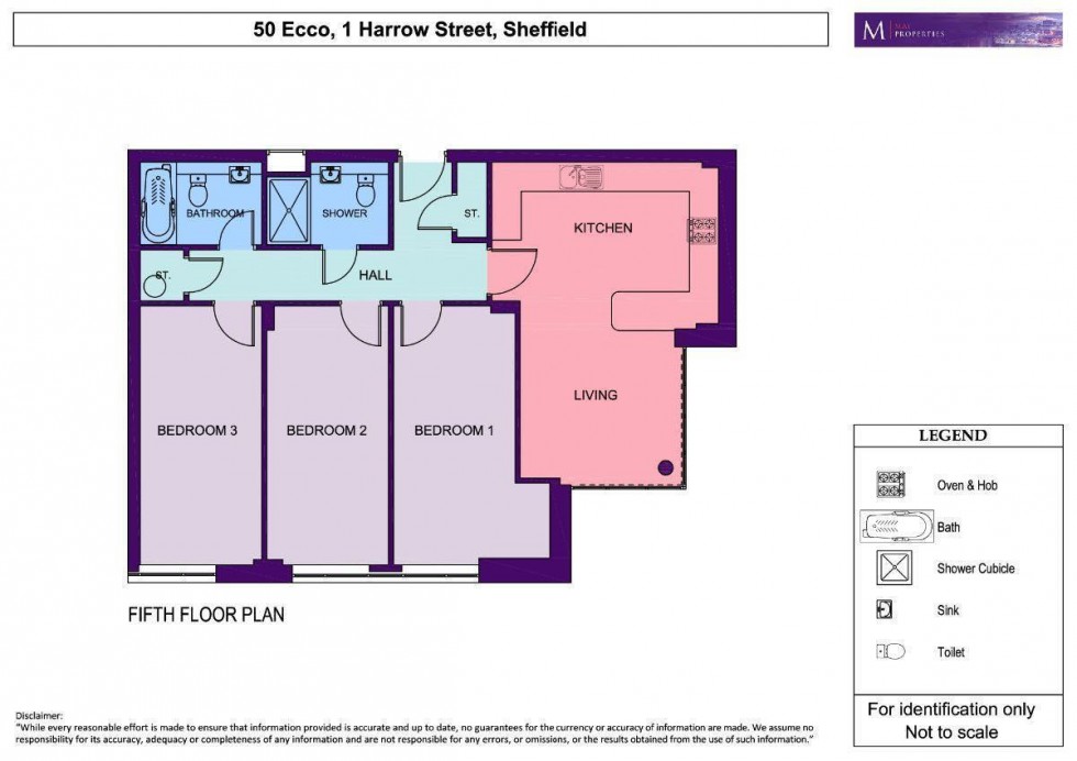 Floorplan for 50 Ecco