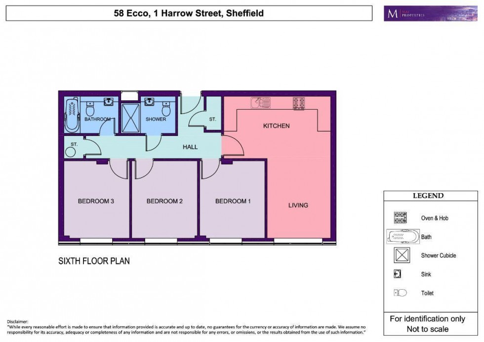 Floorplan for 58 Ecco