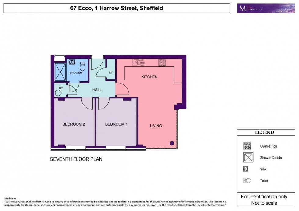 Floorplan for 67 Ecco