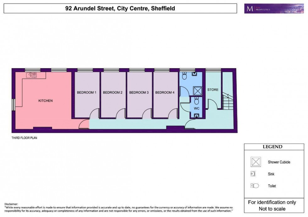 Floorplan for Lion Works, Arundel Street