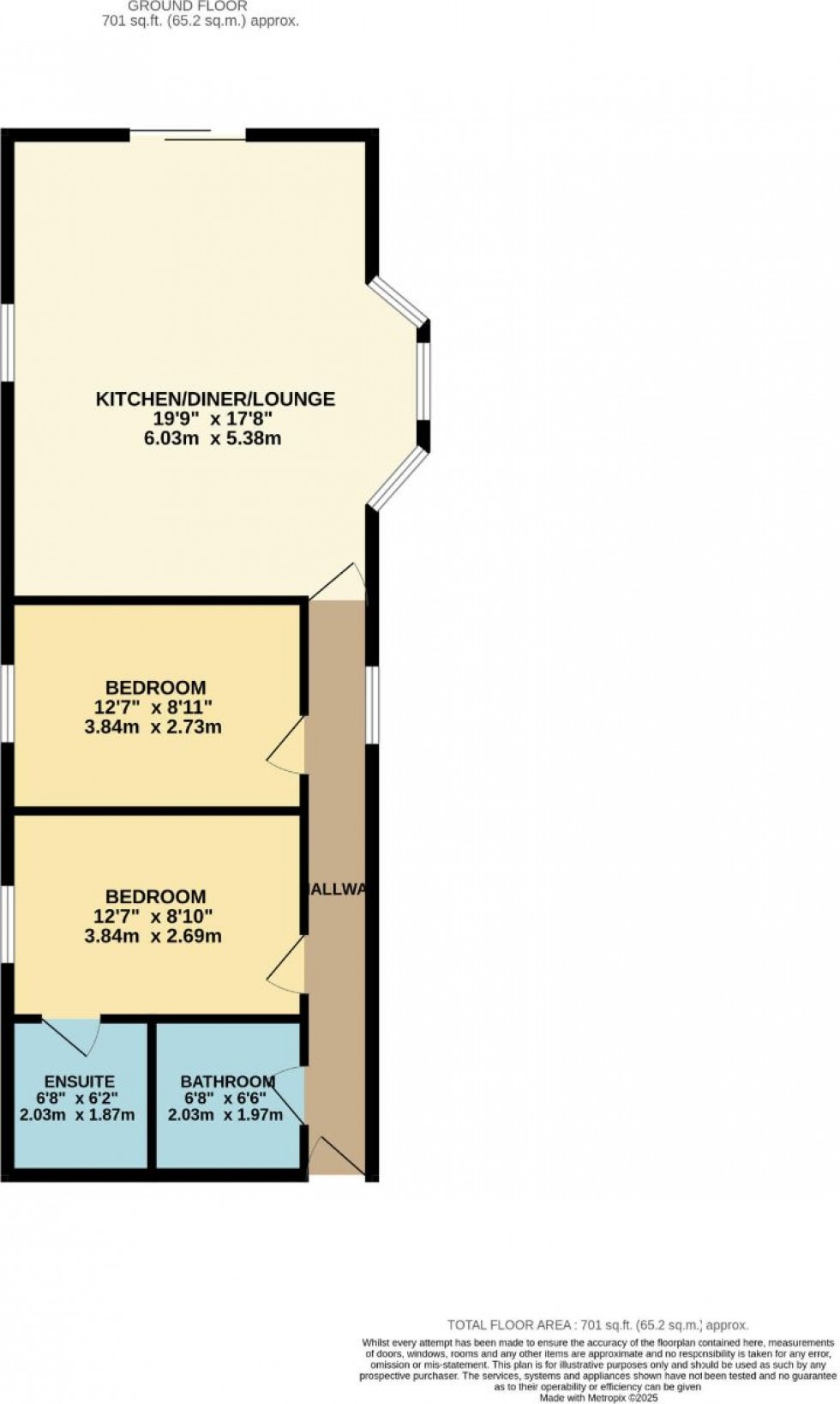 Floorplan for City View,  Holywell Heights, Sheffield